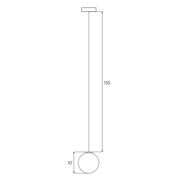 Lampa zwieszana magnetyczna Magnetic M0017Z LED 6W 2700-5000K czarna