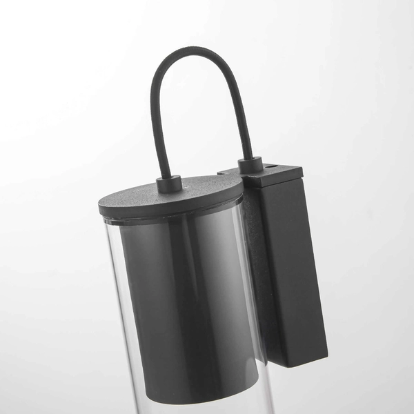 Przyścienna lampa Manacor LP-232/1W BK do salonu czarna