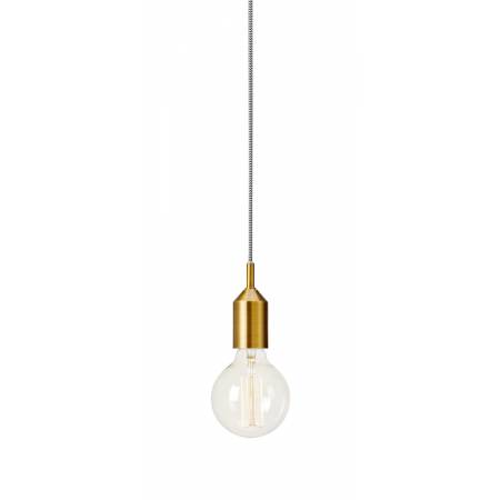 Wisząca lampa BRONX 108098 Markslojd loftowa oprawka metalowa mosiądz