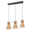 Jadalniana lampa wisząca BIJOU R31833026 boho brązowy czarny