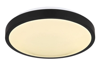 Lampa nasufitowa Gregory 41763BS do łazienki LED 18W czarna