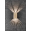 Elewacyjna lampa FOLD 2019041035 LED 7,5W 3000K IP54 prostokątna mosiądz