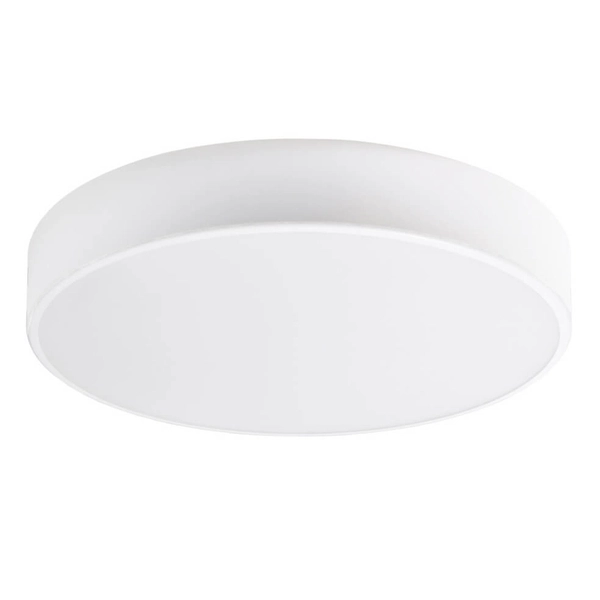 Okrągły plafon do kuchni Cleo 137623600455 TEAM LED 69W 4000K metalowy biały