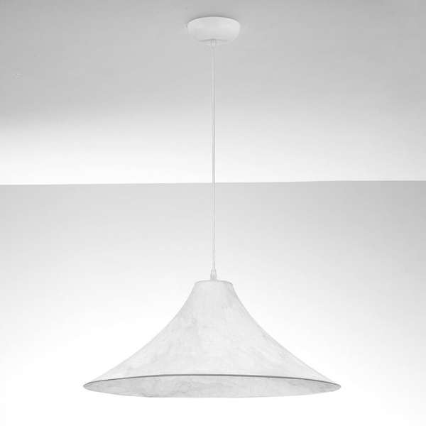 Jedwabna lampa wisząca CHANCAY LE44599 do sypialni biały