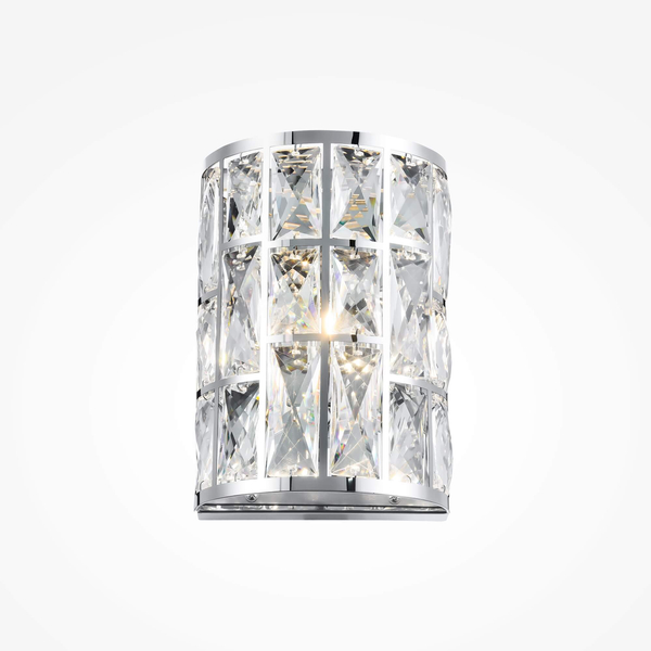 lampa ścienna Gelid MOD184-WL-01-CH glamour przeźroczysty