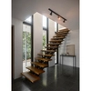 Lampa szynowa na sufit Elik 2510389903 regulowana czarny