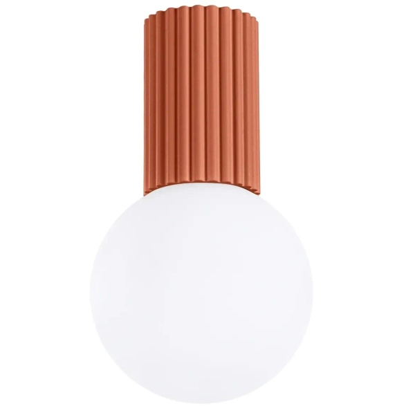 Sufitowa lampa kulista HALO SL.1728 do łazienki IP44 biały terakota