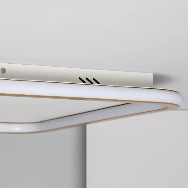 Plafon Cerchio ABR-PLK-40W-60CM-CCT Abruzzo LED 40W 3000-6000K biały złoty
