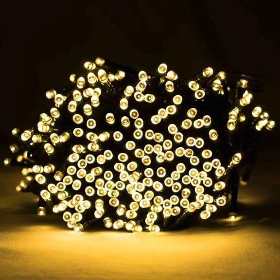 Wewnętrzne lampki choinkowe ozdobne 200 LED 16m ciepłe