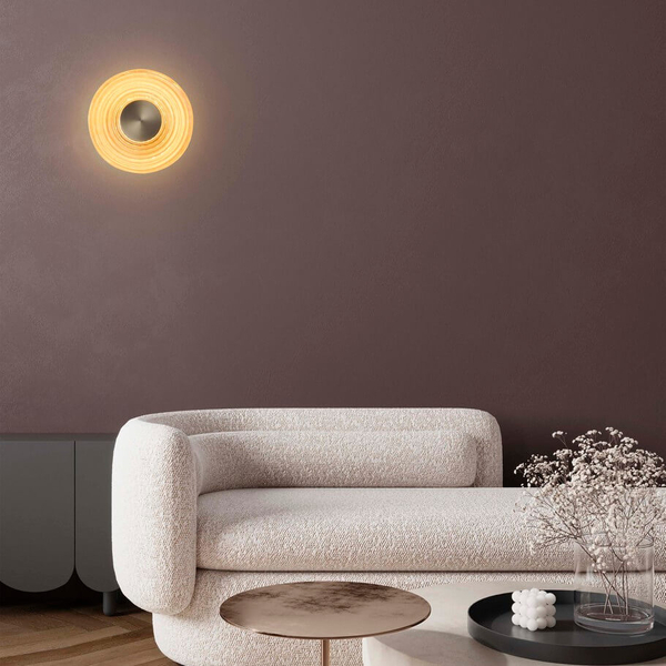 Salonowa lampa przyścienna BERMUDEZ LE44929 LED 8W 3000K złoty