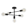 Sufitowa lampa do salonu Studio 79502 loftowa czarny matowy