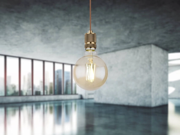 Bursztynowa żarówka 11526A E27 G95 LED 7W 2700K 700lm filament