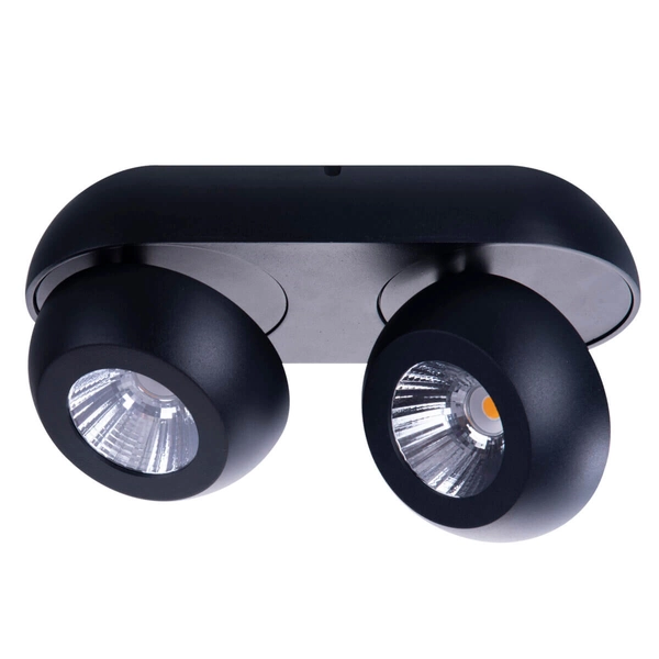Przysufitowa lampa podwójna OJOS AZ4199 Azzardo LED 16W 3000K czarny
