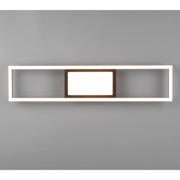 Plafon nasufitowy Rigido R67172132 LED 22W 2700-6000K prostokąt czarna