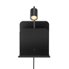 Regulowana lampa ścienna Roomi 2112551003 metalowa czarna