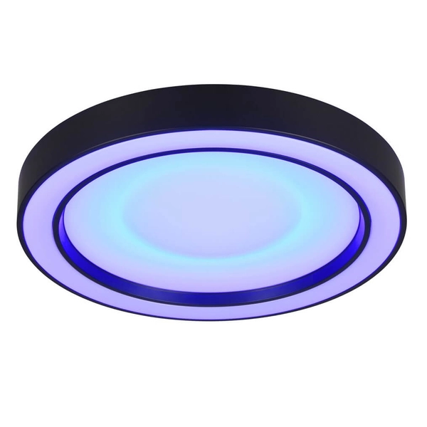Plafon sypialniany Arco R65091432 LED 22W 2700-6000K funkcja RGB czarny