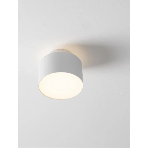Okrągła lampa sufitowa ALVEAR biała LE44381 LED 16W 3000K spot