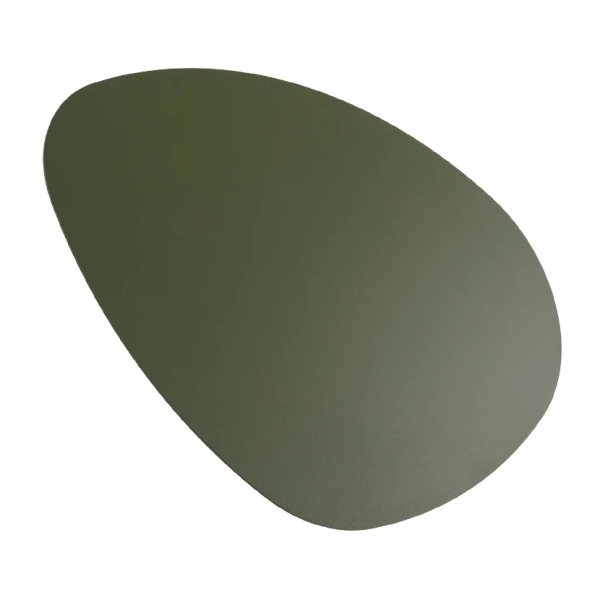 Naścienna lampa kamień Stone Green 10706 do jadalni owalny zielony