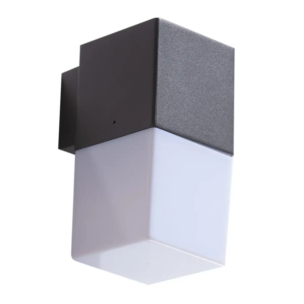 Lampa ścienna na elewację SORANO AZ4446 Azzardo szary IP54 biały