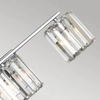 Potrójna lampa ścienna Divine QZ-DIVINE3-PC-BATH crystals IP44 chrom