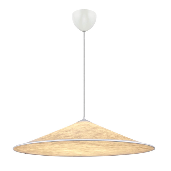 Lampa zwieszana Hill 2220103060 DFTP japandi minimalistyczna biała