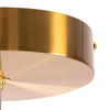 Lampa zwisowa ring Circle ST-8848-100+120 brass Step LED 224W 3000K mosiądz