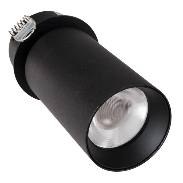 Lampa podtynkowa do kuchni HALO H0127 Maxlight LED 9W 3000K tuba czarny