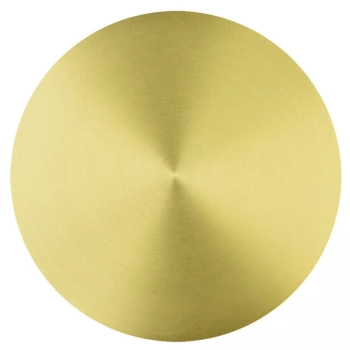 Metalowa lampa ścienna 20350 LED 10W 3000K dysk do salonu mosiądz