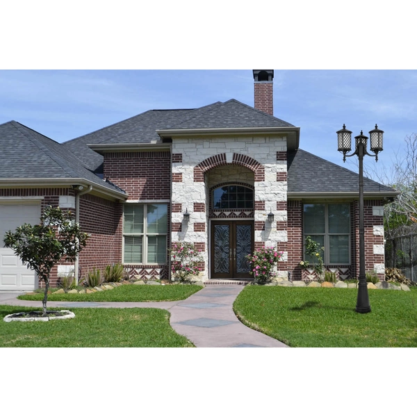 Lampa stojąca zewnętrzna Chicago K-8218 Kaja IP44 potrójna metalowa czarna