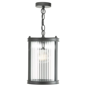 Industrialna lampa wisząca Bianka BIA0122 na łańcuchu czarny