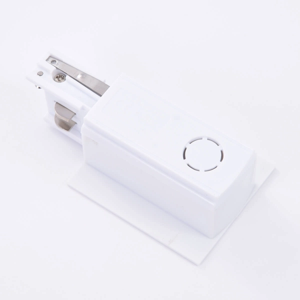 Zasilanie końcowe podtynkowe Track AZ4303 do 3-faz 230V białe prawe