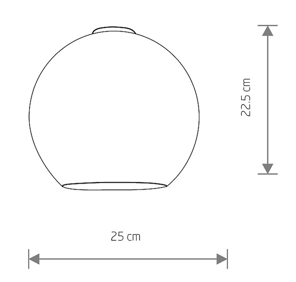 Klosz podsufitowy Cameleon Polaris 10200 Nowodvorski stylowy złoty