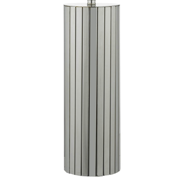 Abażurowa lampka nocna CASSANDRA CAS4250 chrom beżowy