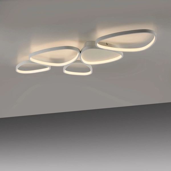 Sufitowa lampa Pebbles 14045-16 Just Light LED 42W 3000K biała