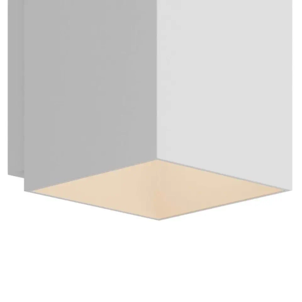 Nowoczesna lampa ścienna Sola metalowy kinkiet biały