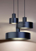 Metalowa LAMPA wisząca RIF 30897 Sigma okrągła OPRAWA zwis czarny