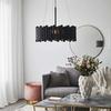 LAMPA wisząca LEVEL 107925 Markslojd metalowa OPRAWA modernistyczny ZWIS rurki czarne