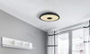 Lampa sufitowa Raffy 41366B z głośnikiem LED 18W 3000-6500K czarna
