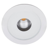 Lampa wpustowa do przedpokoju PLAZMA H0089 LED 13W 3000K IP54 metal biała