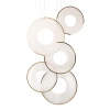 Wisząca lampa transparentna złota STARDUST LED 120W 3000K MSE1501100587