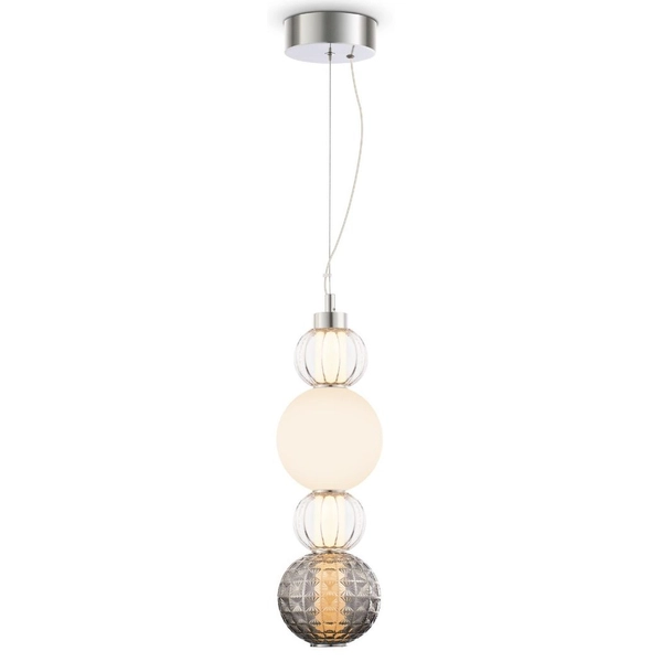 Lampa wisząca LED 17W 3000K okrągła przeźroczysta Collar OUTLET