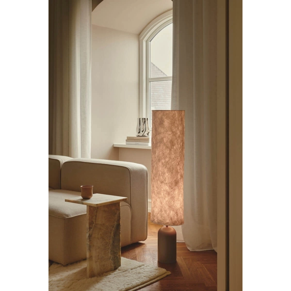 Podłogowa lampa tuba Talli 2420054018 salonowa beżowy