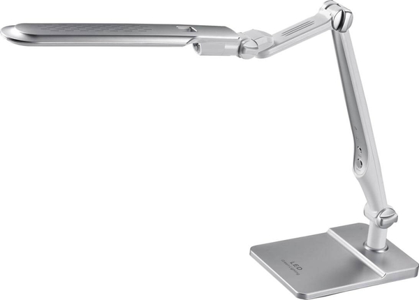 Srebrna lampa kierunkowa Mica K-BL1207 LED 10W CCT metalowa na biurko