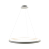 Ring lampa wisząca CIRLCE LA0716/1-WH LED 50W 3000K do salonu biały