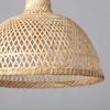 Pleciona lampa bambusowa Boho ABR-NLW29-BH-E27 Abruzzo wisząca naturalny