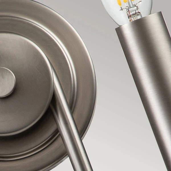 Ścienna lampa świecznikowa Capitol Hill KL-CAPITOL-HILL2-BN srebrny