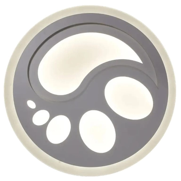 LAMPA sufitowa VEN P-666/6 okrągła OPRAWA plafon LED 74W dekoracyjny biały