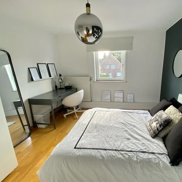 Loftowa lampa wisząca Julius 34438/40/65 Lucide szklana czarna złota