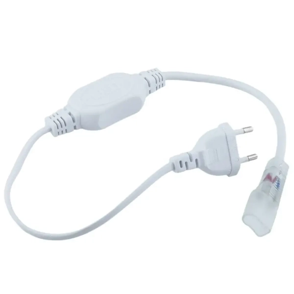 Zasilanie do taśmy LED TLA07NEO816 Greenie z wtyczką do kontaktu IP68 białe