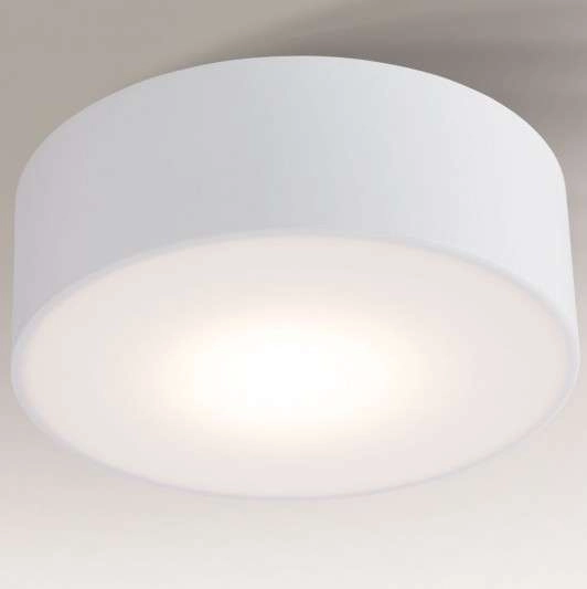 Plafon LAMPA sufitowa ZAMA 8409 Shilo natynkowa OPRAWA okrągła LED 4,3W 4000K plafoniera biała
